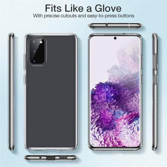 Samsung Galaxy S10 Lite Hoesjes – Transparante Siliconen Backcover – Flexibel – Schokbestendig-Ilumina Benelux