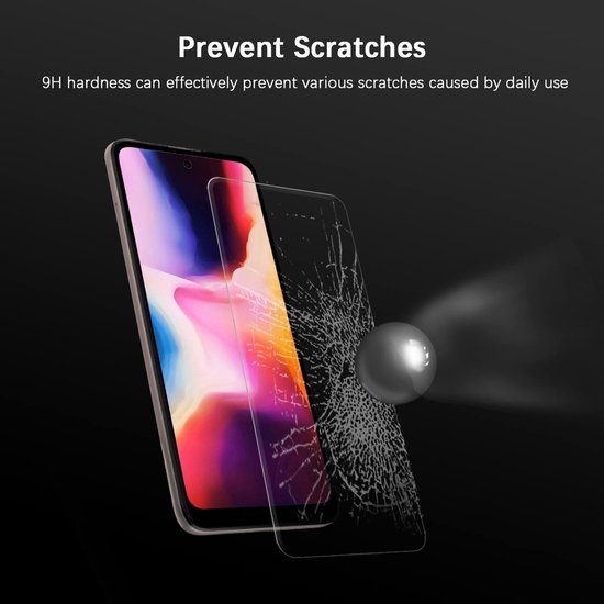 Screenprotector - Geschikt voor Motorola Moto Edge 30 Pro - 9H Glas (3-Pack)