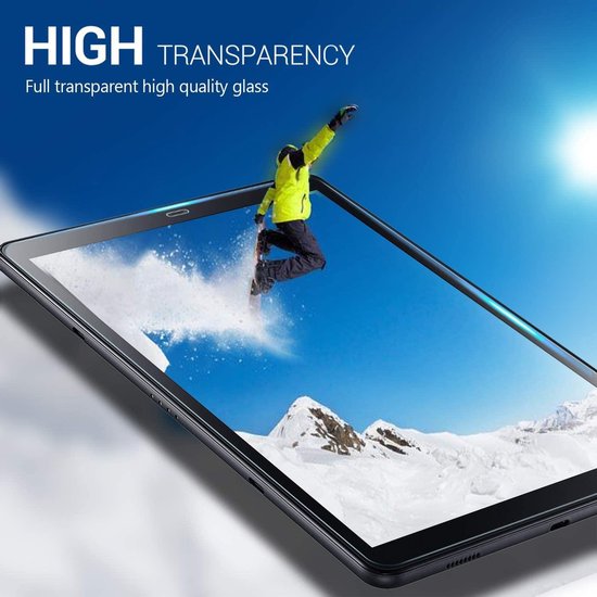 Screenprotector – Geschikt voor Samsung Galaxy Tab A 10.5 SM-T590/T595 (2018) – Gehard Glas – Anti-kras – 2x Tempered Glas-tabletscreenprotectors-Ilumina Benelux