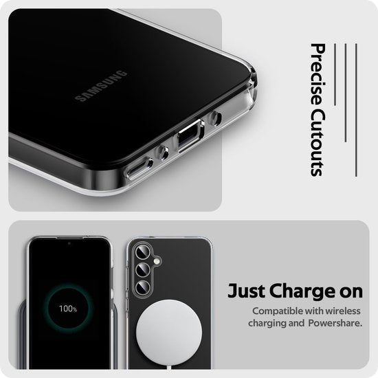 Samsung Galaxy A55 Hoesjes – Transparante Siliconen Backcover – Inclusief 1x Gehard Glas Screenprotector-Ilumina Benelux