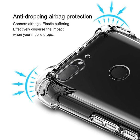 Samsung Galaxy A40 Hoesjes – Transparante Backcover – Schokbestendig – Shockproof-Ilumina Benelux