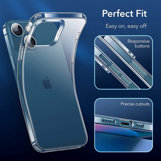 iPhone 13 Hoesjes – Siliconen Backcover – Transparant – Soft Silicone – Schokbestendig-Ilumina Benelux