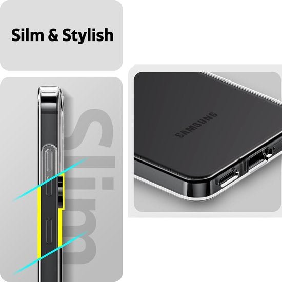 Samsung Galaxy S24 Plus Hoesjes – Siliconen Backcover – Flexibel – Transparant – Soft TPU-Ilumina Benelux