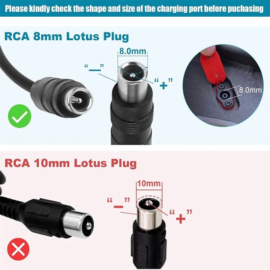 Oplader – Geschikt voor Xiaomi M365 & Ninebot ES1/ES2/ES4 – 42V 2A 84W Max – Voedingsadapter elektrische step – Zwart