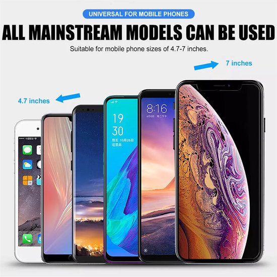 Telefoonhouder auto – Extra sterke zuignap – Dashboard & voorruit – Universeel verstelbaar – Zwart-Ilumina Benelux