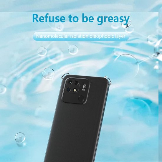 Xiaomi Redmi 10A Hoesjes – Soft TPU Siliconen Backcover – Schokbestendig – Transparant-Ilumina Benelux