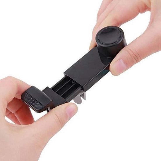 Telefoonhouder auto – Ventilatierooster – 360° draaibaar – Universeel – Zwart-Telefoonhouders-Ilumina Benelux