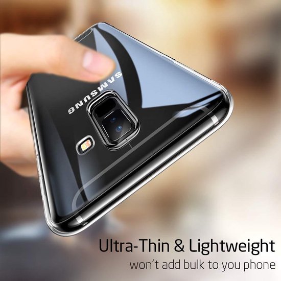 Samsung Galaxy A6 Plus 2018 Hoesjes – Siliconen Backcover – Soft Touch – Transparant-Ilumina Benelux