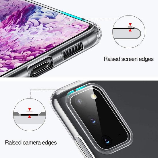 Samsung Galaxy S20 Hoesjes – Siliconen Backcover – Soft Touch – Transparant-Ilumina Benelux