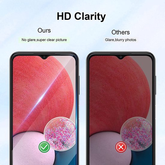 Samsung Galaxy A13 4G Hoesjes – Siliconen Backcover – Schokbestendig – Full Screenprotector + Camera Lens Protector – Zwart-Ilumina Benelux