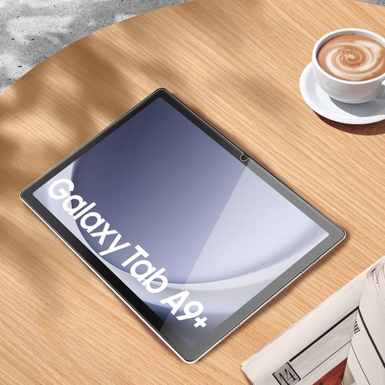 Screenprotector – Geschikt voor Samsung Galaxy Tab A9 Plus/A11 Plus 11 inch – 2x Gehard Glas – Anti-kras-tabletscreenprotectors-Ilumina Benelux
