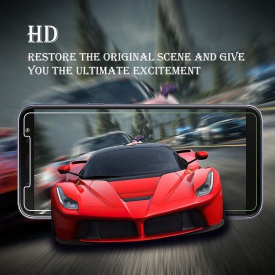 Samsung Galaxy J6 Plus 2018 Hoesjes – Portemonnee Hoes – Pasjeshouder – Magneetsluiting – Bruin + 2x Gehard Glas Screenprotector