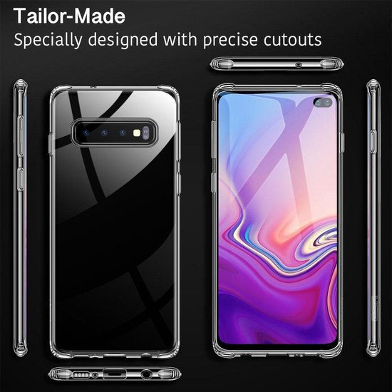 Samsung Galaxy S10 Hoesjes – Siliconen Backcover – Soft Touch – Transparant-Ilumina Benelux