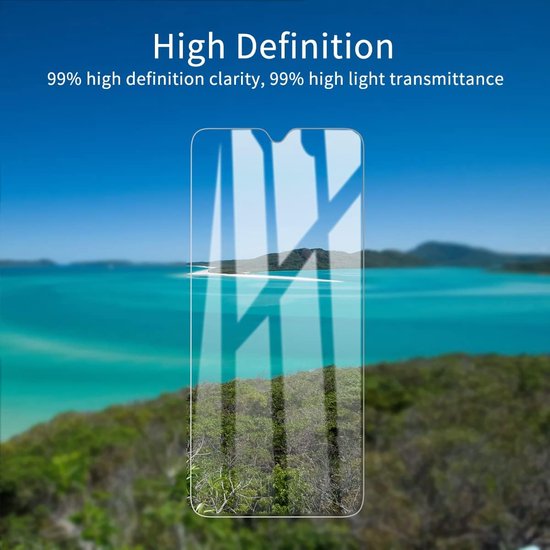 Screenprotector - Geschikt voor Motorola Moto E13 - 9H Glas (3-Pack)