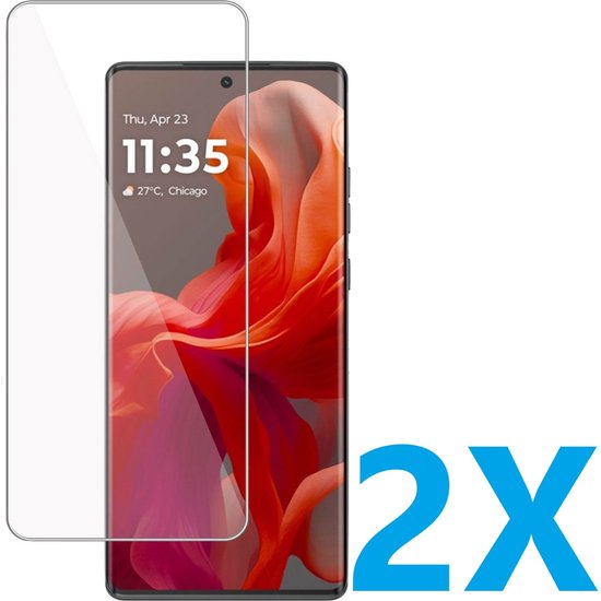 Screenprotector - Geschikt voor Motorola Moto G85 5G - 9H Glas (2-Pack)