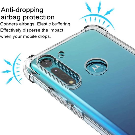 Motorola Moto G8 Power Lite Hoesjes – Siliconen Backcover – Soft TPU – Schokbestendig – Transparant-Ilumina Benelux