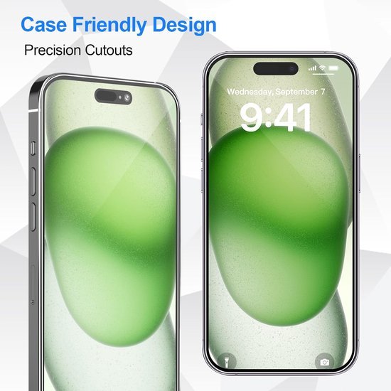 iPhone 16 Pro Hoesjes – Liquid Silicone Backcover – Flexibel TPU Rubber – Inclusief Screenprotector – Lichtroze-Ilumina Benelux