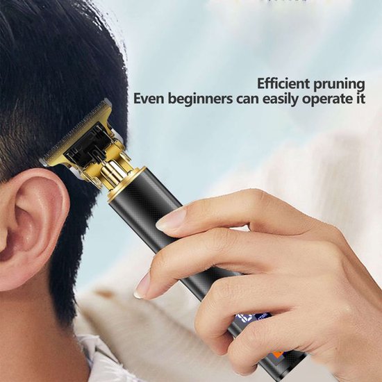 Tondeuse - Tondeuse Mannen - Trimmer - Baardtrimmer - Baardtrimmer Mannen - USB Oplaadbaar - Ruis Onderdrukking - Stainless Steel - Cadeau