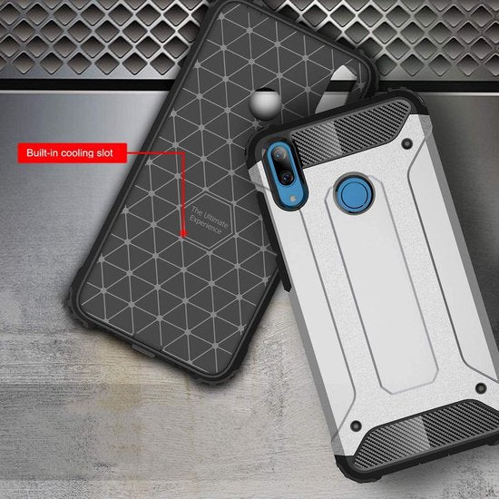 Samsung Galaxy A11 Hoesjes – Armor Hybrid Backcover – Schokbestendig – Roségoud-Ilumina Benelux