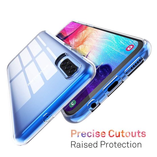 Samsung Galaxy A50 Hoesjes – Siliconen Backcover – Soft Touch – Transparant-Ilumina Benelux