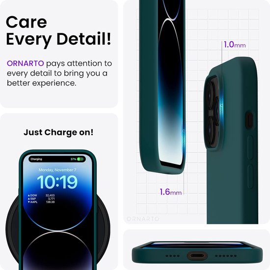iPhone 14 Pro Max Hoesjes – Liquid Siliconen Backcover – Inclusief Screenprotector – Schokbestendig – Groen-Ilumina Benelux