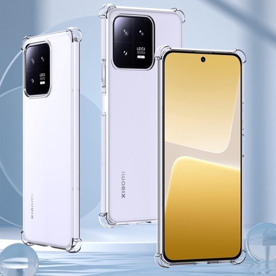 Xiaomi 13 Pro Hoesjes – Soft TPU Siliconen Backcover – Schokbestendig – Transparant-Ilumina Benelux