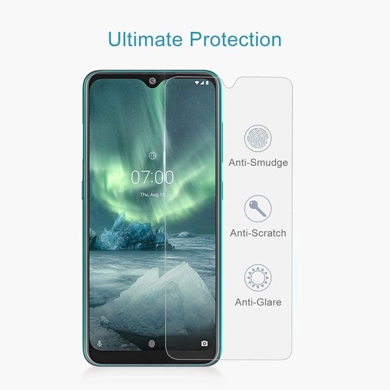 Nokia 6.2 Hoesjes – Portemonnee Hoes – Pasjeshouder – 2x Screenprotector – Turquoise-Ilumina Benelux