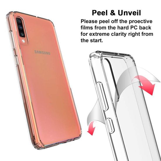Samsung Galaxy A70/A70S Hoesjes – Transparante Backcover – Schokbestendig – Anti Kras-Ilumina Benelux