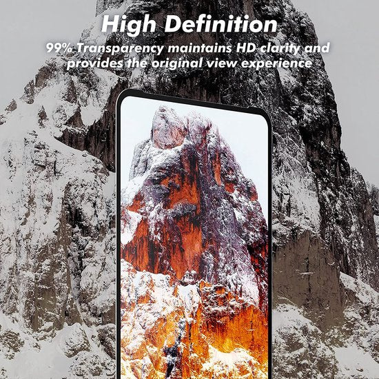 Full Cover Screenprotector - Geschikt voor Motorola Moto G60s / G60 / G40 Fusion Full Screenprotector 1x - 9H