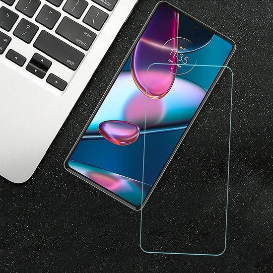 Screenprotector – Geschikt voor Motorola Edge 30 Pro – Gehard Glas 9H – Anti-kras – 4-Pack – Transparant