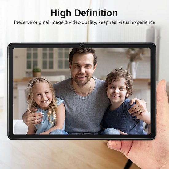 Screenprotector – Geschikt voor Samsung Galaxy Tab A9+ 11 inch (2023) – Gehard Glas – Anti-kras – Tempered Glas – 1x-tabletscreenprotectors-Ilumina Benelux