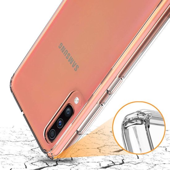 Samsung Galaxy A70/A70S Hoesjes – Transparante Backcover – Schokbestendig – Anti Kras-Ilumina Benelux