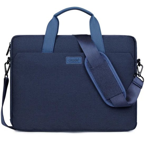 Laptoptas 14 inch – Schoudertas voor dames en heren – Laptop sleeve – Beschermhoes – Blauw-Laptoptas-Ilumina Benelux