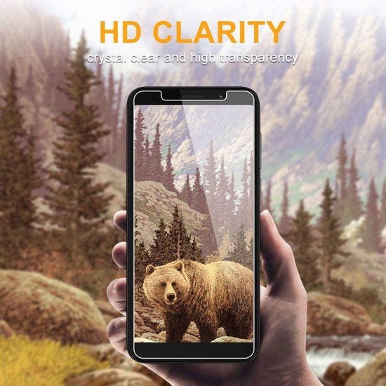 Screenprotector - Geschikt voor Motorola Moto E6s - 9H Glas (3-Pack)