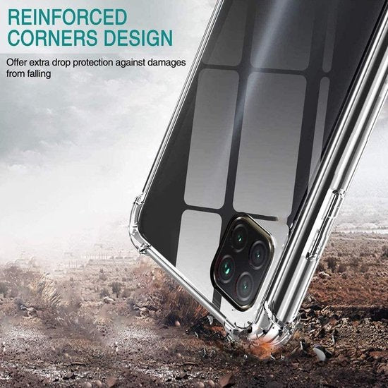 Huawei Y5P Hoesjes – Siliconen Backcover – Schokbestendig Anti-shock – Transparant-Ilumina Benelux