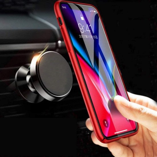 Telefoonhouder auto – Magnetisch Ventilatierooster – Stevige Universele Smartphone Houder – Zwart-Telefoonhouders-Ilumina Benelux