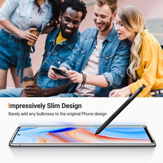 Samsung Galaxy Note 20 Ultra Hoesjes – Transparante TPU Siliconen Backcover – Soft Case – Inclusief 2x Screenprotector-Ilumina Benelux