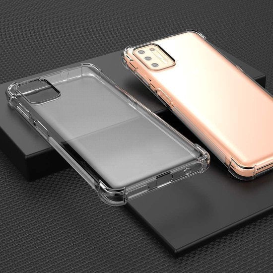Motorola Moto G9 Plus Hoesjes – Siliconen Backcover – Soft TPU – Schokbestendig – Transparant-Ilumina Benelux