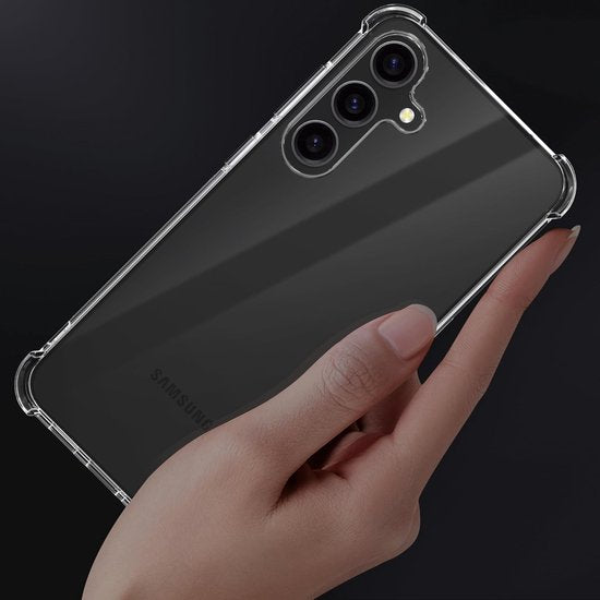 Samsung Galaxy A35 5G Hoesjes – Siliconen Backcover – Schokbestendig – Transparant-Ilumina Benelux