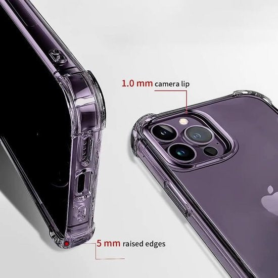 iPhone 12 Hoesjes – Crystal Clear Backcover – Schokbestendig – Transparant-Ilumina Benelux