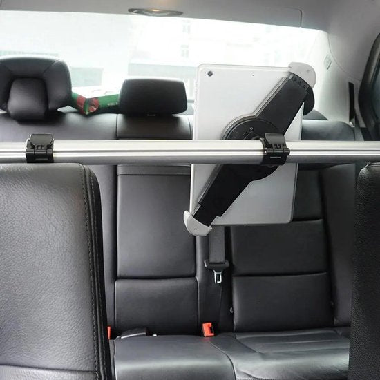 Tablethouder - Auto hoofdsteun - Auto Achterbank Tablet Houder - Universeel - Uitschuifbaar - 7 tot 10.5 Inch - Aluminum
