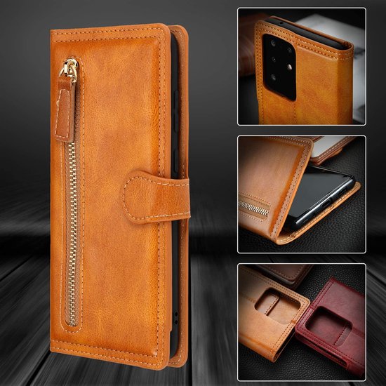 Samsung Galaxy A03s Hoesjes – Vintage Portemonnee Hoes – Pasjeshouder – Magneetsluiting – Zwart