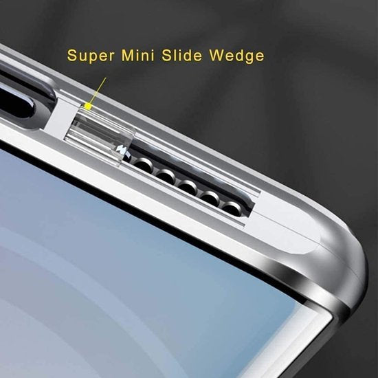 Samsung Galaxy A52/A52s Hoesjes – Magnetische 360° Bescherming – Metalen Frame – Gehard Glas Achterkant + Screenprotector – Zwart-Ilumina Benelux