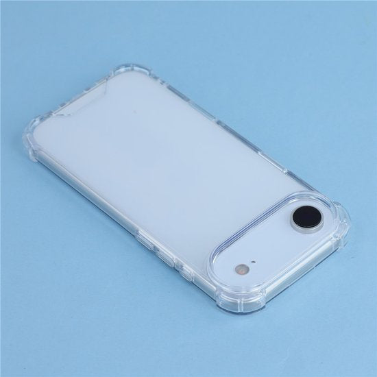 iPhone 17 Air Hoesjes – Siliconen Backcover – Schokbestendig – Transparant-Ilumina Benelux