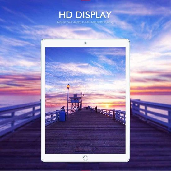 Screenprotector – Geschikt voor Samsung Galaxy Tab A 10.1 2016 (T580/T585) – Gehard Glas – Anti-kras – 2x Tempered Glas-tabletscreenprotectors-Ilumina Benelux