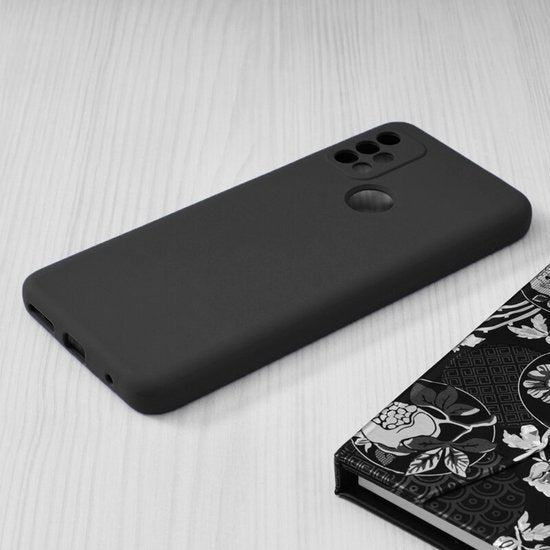 Motorola Moto G30/G20/G10 Hoesjes – Siliconen Backcover – Schokbestendig – Zwart-Ilumina Benelux