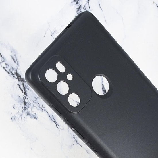 Motorola Moto G60 / G60s Hoesjes – Siliconen TPU Backcover – Schokbestendig – Zwart-Ilumina Benelux