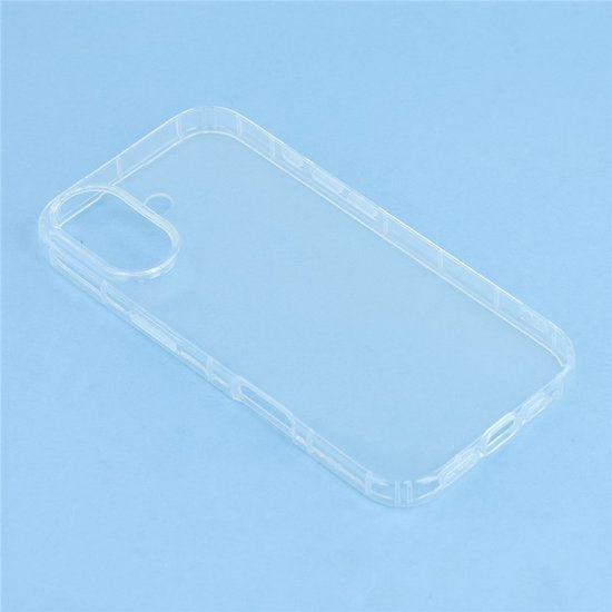 iPhone 17 Hoesjes – Transparante Siliconen Backcover – Soft Cover – Inclusief 3x Gehard Glas Screenprotector-Ilumina Benelux