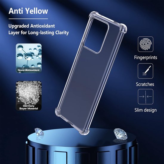 Xiaomi 13 Hoesjes – Transparante TPU Siliconen Backcover – Schokbestendig – Soft Case-Ilumina Benelux