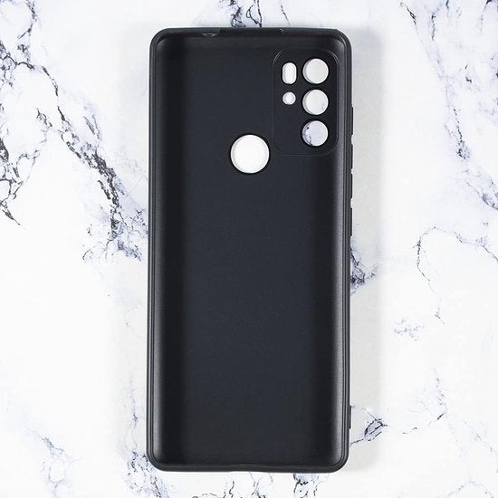 Motorola Moto G60 / G60s Hoesjes – Siliconen TPU Backcover – Schokbestendig – Zwart-Ilumina Benelux